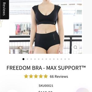 Kinflyte Freedom Bra Max Support Noir Black Max Support XL